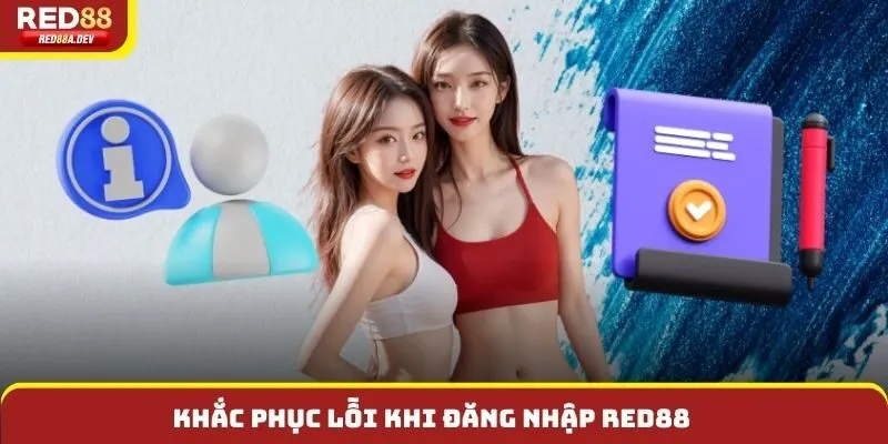 Khắc phục lỗi khi đăng nhập Red88