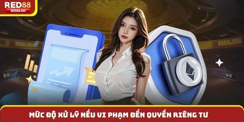 Mức độ xử lý nếu vi phạm đến quyền riêng tư