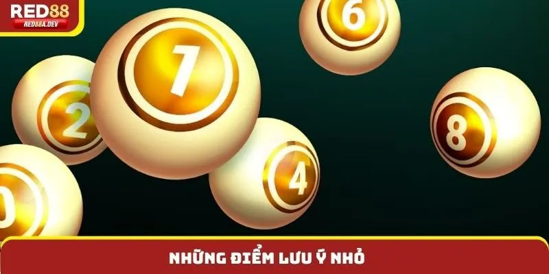 Những điểm lưu ý nhỏ